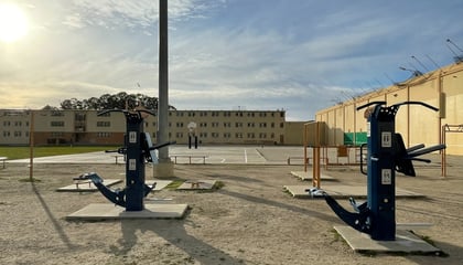 California Correctional Facility Upgrades Its Outdoor Rec Yard